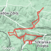 Mapa Chata Górzystów